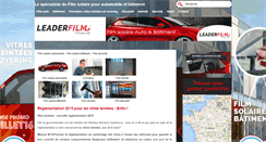 Desktop Screenshot of leaderfilm.fr